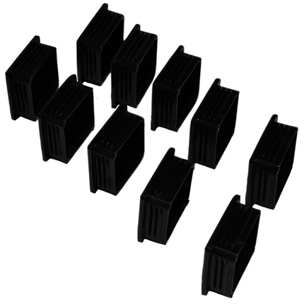 aanhangwagendirect Insteekdop vierkant 60x60 mm - 10 stuks