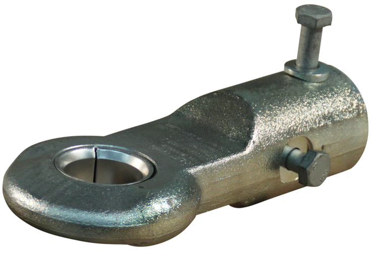 Aanhangwagendirect Knott KF7,5 - KF20 - trekoog / din-oog - rond 45 mm - 2000 kg