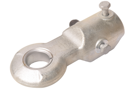 Aanhangwagendirect Knott KF7,5 - KF20 - trekoog / din-oog - rond 45 mm - 2000 kg