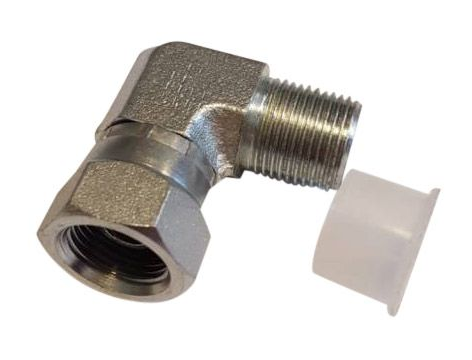 aanhangwagendirect Koppeling - 3/8m x 3/8m - hoekstuk