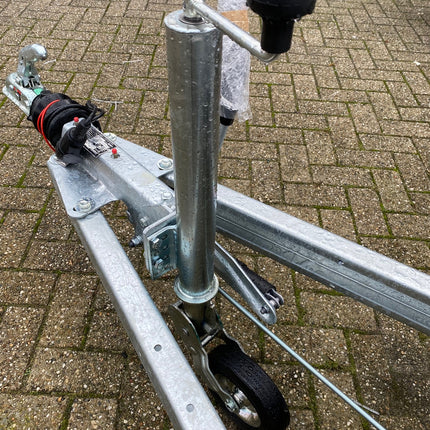 Aanhangwagendirect Neuswiel voor aanhanger 60 mm rond automatisch opklapbaar