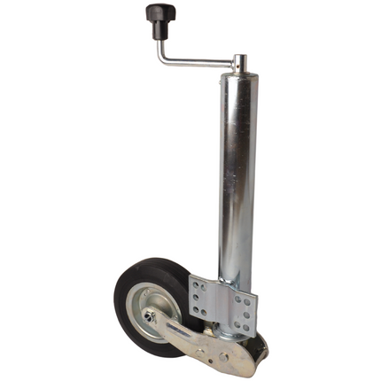 Aanhangwagendirect Neuswiel voor aanhanger 60 mm rond automatisch opklapbaar