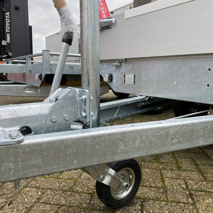Aanhangwagendirect Neuswiel voor aanhanger 60 mm rond automatisch opklapbaar