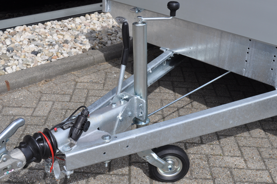 Aanhangwagendirect Neuswiel voor aanhanger 60 mm rond automatisch opklapbaar