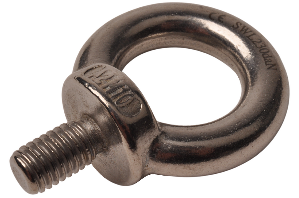 aanhangwagendirect Oogbout M10 RVS