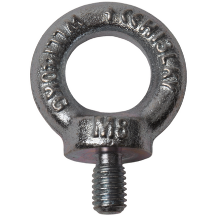 Aanhangwagendirect Oogbout M8 verzinkt -  5 stuks
