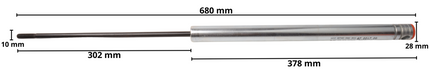 Aanhangwagendirect Oploopremdemper knott voor KF30-C / KR30-B / KR30-HV-B (87001413K) - korte uitvoering