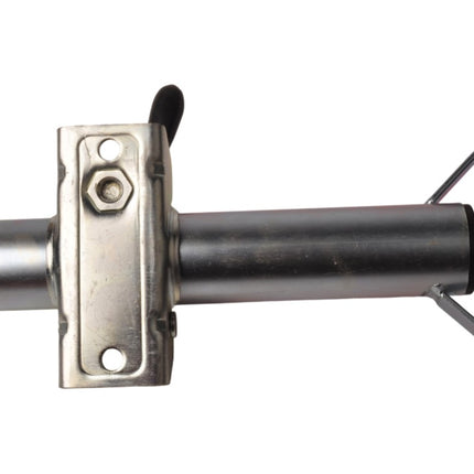 Aanhangwagendirect Stalen steunpoot met klem - 48 mm