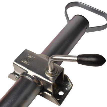 Aanhangwagendirect Stalen steunpoot met klem - 48 mm