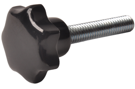 Aanhangwagendirect Sterknop bakeliet 25 mm (M6x30 mm)