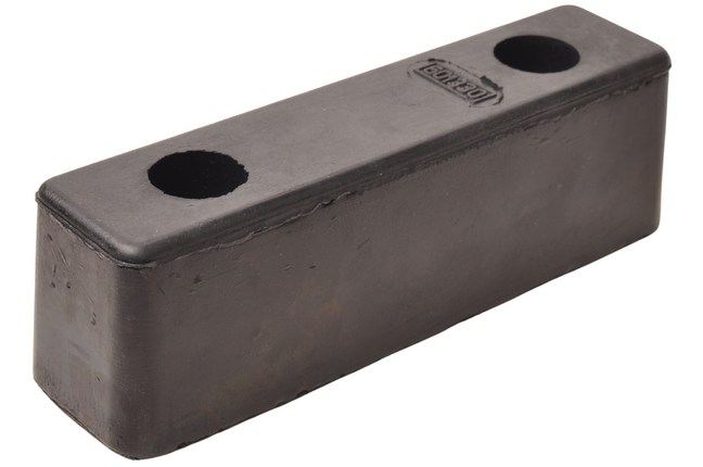 Aanhangwagendirect Stootkussen 200x52x60 mm - zwart