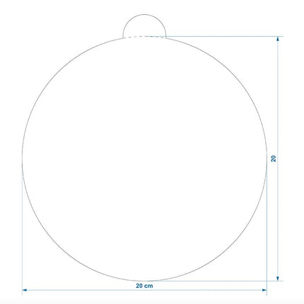 Aanhangwagendirect Tempo 70 sticker Italië - 20 cm
