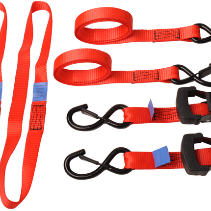 Aanhangwagendirect Universele spanbanden voor motor transport 180 cm - 350 kg