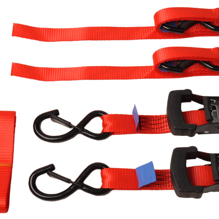 Aanhangwagendirect Universele spanbanden voor motor transport 180 cm - 350 kg