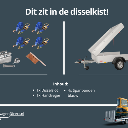 aanhangwagendirect VERHUUR Enkelasser bagagewagen (13)
