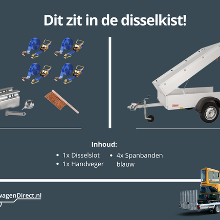 aanhangwagendirect VERHUUR Enkelasser bagagewagen (14)