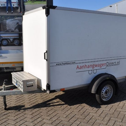 aanhangwagendirect VERHUUR Enkelasser gesloten aanhanger (750 kg) (3)