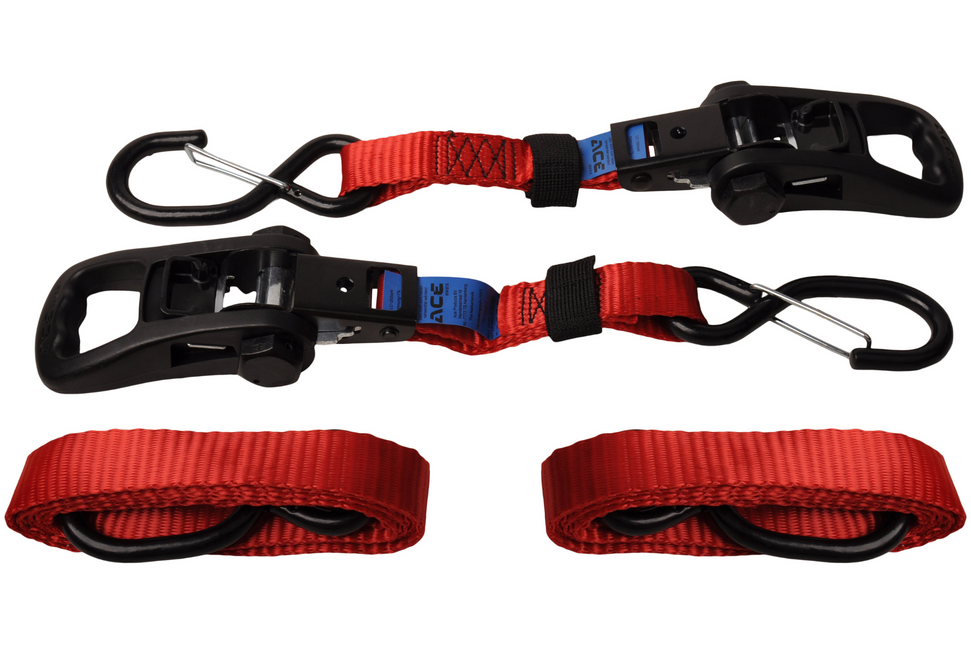 Acebikes Acebikes Ratchet Kit Heavy Duty - spanbanden voor motor transport