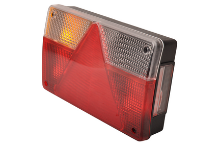 AJBA Achterlicht - AJBA FP.40 - links - centrale stekkeraansluiting 5-polig