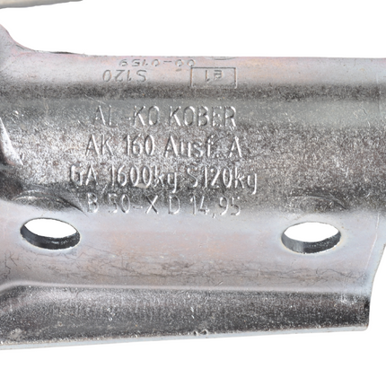 AL-KO AL-KO AK160-A - rond 35 mm - 1600 kg - geremde koppeling - 247162 - vervangende koppeling in de omschrijving