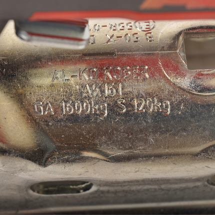 AL-KO AL-KO AK161 - rond 35/45/50 mm - 1600 kg - geremde koppeling