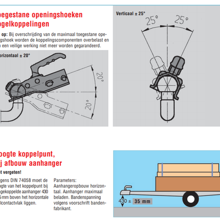 AL-KO AL-KO AK7-G - koker 45 mm - 750 kg - ongeremde koppeling