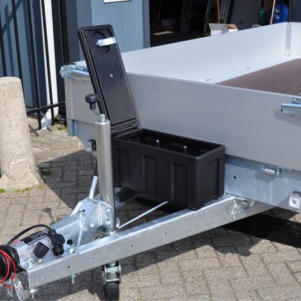 AL-KO AL-KO bovenbouw kunststof disselbak - 515x220x280 mm - met zijklep