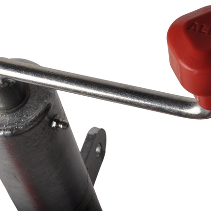 AL-KO AL-KO opklapbaar neuswiel - 60 mm - draagvermogen: 500 kg - Heavy duty - extra lang