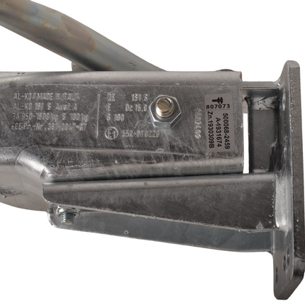 AL-KO AL-KO oplooprem aanhanger 161S - 1600 kg -247661 -  V-dissel aansluiting - inclusief neuswielconsole