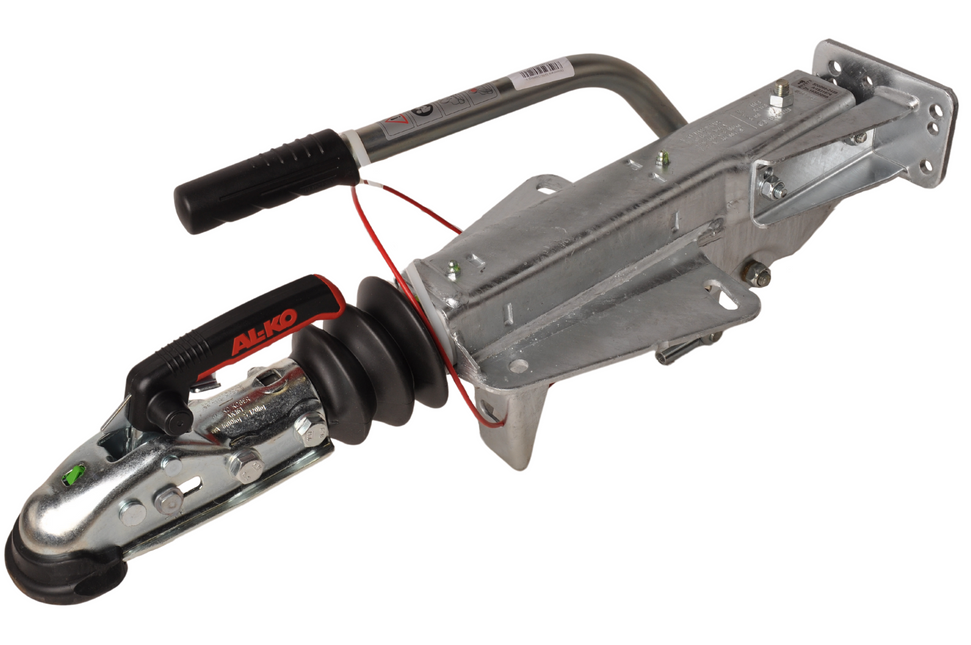 AL-KO AL-KO oplooprem aanhanger - 161S - maximaal trekvermogen: 1600 kg - V-dissel aansluiting - incl. neuswielconsole