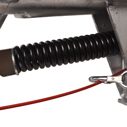 AL-KO AL-KO oplooprem aanhanger - 161S - maximaal trekvermogen: 1600 kg - V-dissel aansluiting - incl. neuswielconsole