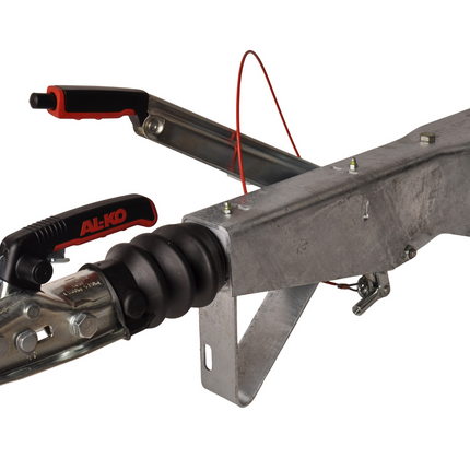 AL-KO AL-KO oplooprem aanhanger - 161S - maximaal trekvermogen: 1600kg - 100 mm aansluiting koker: aansluiting - incl. neuswielconsole