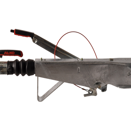 AL-KO AL-KO oplooprem aanhanger - 161S - maximaal trekvermogen: 1600kg - 100 mm aansluiting koker: aansluiting - incl. neuswielconsole