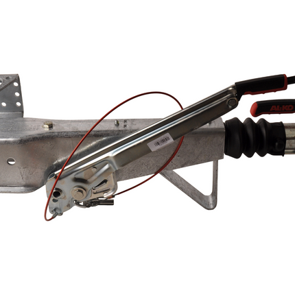 AL-KO AL-KO oplooprem aanhanger - 161S - maximaal trekvermogen: 1600kg - 100 mm aansluiting koker: aansluiting - incl. neuswielconsole