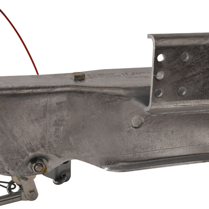 AL-KO AL-KO oplooprem aanhanger - 161S - maximaal trekvermogen: 1600kg - 100 mm aansluiting koker: aansluiting - incl. neuswielconsole