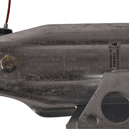 AL-KO AL-KO oplooprem aanhanger - 161S - maximaal trekvermogen: 1600kg - 100 mm aansluiting koker: aansluiting - incl. neuswielconsole