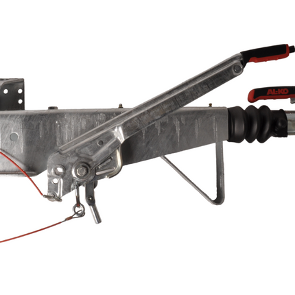 AL-KO Al-KO oplooprem aanhanger 251S100 - 2600 kg maximaal trekvermogen - koker 100 mm aansluiting - neuswielconsole