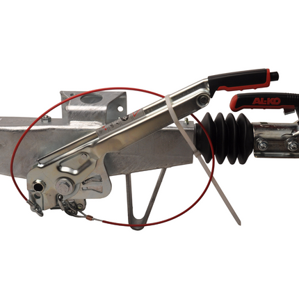 AL-KO AL-KO oplooprem aanhanger 90S/3 - 1000 kg maximaal trekvermogen - 70 mm koker aansluiting - inclusief neuswielconsole