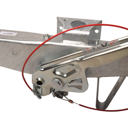 AL-KO AL-KO oplooprem aanhanger 90S/3 - 1000 kg maximaal trekvermogen - 70 mm koker aansluiting - inclusief neuswielconsole