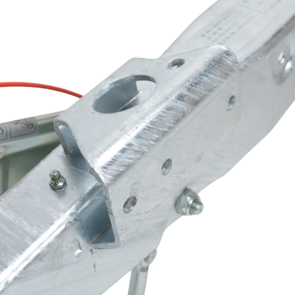 AL-KO AL-KO oplooprem aanhanger - 90S/3-R4 - maximaal trekvermogen: 1000 kg - aansluiting koker: 60 mm - incl. neuswielconsole