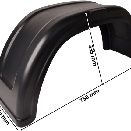 AL-KO AL-KO spatbord 14 inch 750x220x335 mm