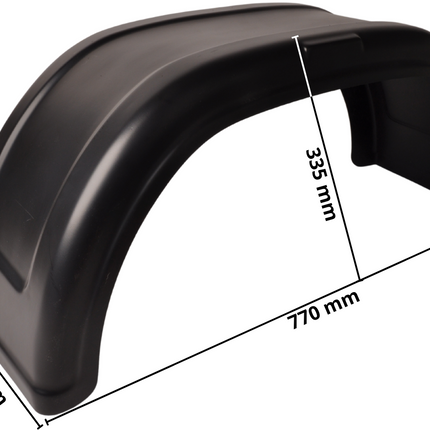 AL-KO AL-KO spatbord 14/15 inch 790x255x335 mm