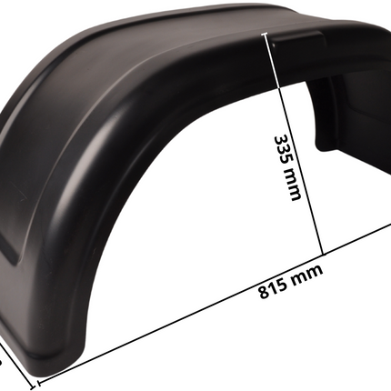 AL-KO AL-KO spatbord 14/15 inch - 815x255x335 mm