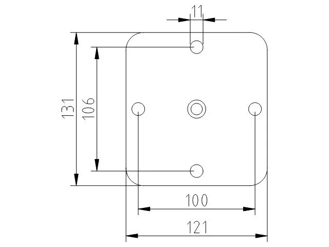 AL-KO Kantelbare neuswielklem AL-KO 48 mm