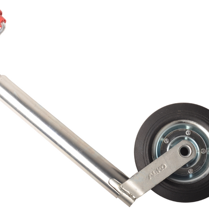 AL-KO Neuswiel Compact AL-KO - rond 48 mm - stalen velg met massief rubber wiel