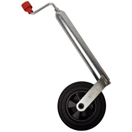 AL-KO Neuswiel Compact Alko, rond diameter 48 mm, kunststof velg met massief rubber wiel