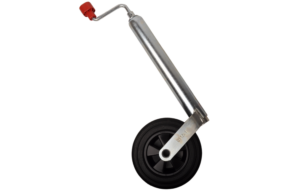 AL-KO Neuswiel Compact Alko, rond diameter 48 mm, kunststof velg met massief rubber wiel