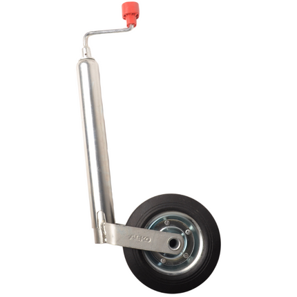 AL-KO Neuswiel Compact Alko, rond diameter 48 mm, stalen velg met massief rubber wiel
