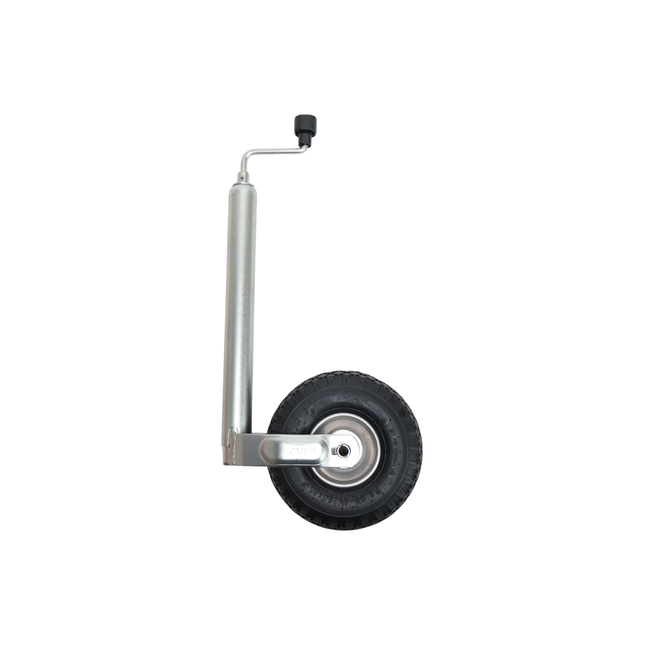 AL-KO Neuswiel Plus AL-KO - rond 48 mm - draagvermogen: 120 kg - extra lang - stalen velg met luchtband
