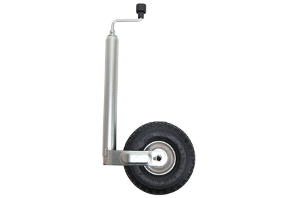 AL-KO Neuswiel Plus AL-KO - rond 48 mm - draagvermogen: 120 kg - extra lang - stalen velg met luchtband